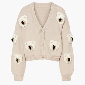 Debut Loveable Teddy Bear Cardigan